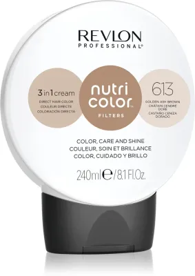 Revlon Professional Nutri Color Filters Toning - Питательная тонизирующая маска, оттенок для профессионального использования 613 240 мл
