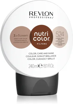 Revlon Professional Nutri Color Filters Toning - Питательная тонизирующая маска, оттенок для профессионального использования 524