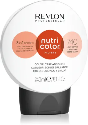 Revlon Professional Nutri Color Filters Toning - Питательная тонизирующая маска, оттенок для профессионального использования 740 240 мл