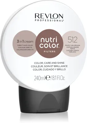 Revlon Professional Nutri Color Filters Toning - Питательная тонизирующая маска, оттенок для профессионального использования 512