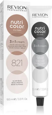 Revlon Professional Nutri Color Filters Toning - Питательная тонизирующая маска, оттенок для профессионального использования 821 100 мл