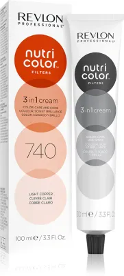 Revlon Professional Nutri Color Filters Toning - Питательная тонизирующая маска, оттенок для профессионального использования 740 100 мл