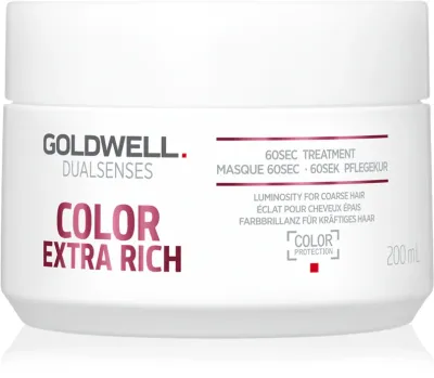Goldwell Dualsenses Color Extra Rich - Маска для волос восстанавливающая для толстых окрашенных волос, 200 мл