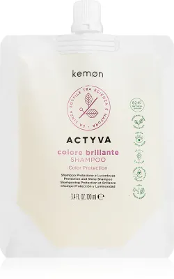 Kemon Colore Brillante - шампунь для осветления и укрепления окрашенных волос, 100 мл