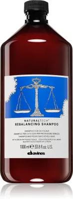 Davines Naturaltech Rebalancing Shampoo - Глубоко очищающий шампунь для жирной кожи головы, 1000 мл