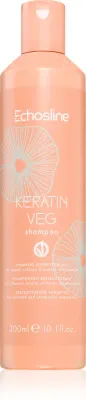 Echosline Keratin veg Shampoo - В контексте того, что это шампунь для волос: питательный шампунь для восстановления и укрепления волос с аминокислотами, 300 мл