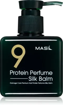 MASIL 9 Protein Perfume Silk Balm - Восстанавливающий без смывания бальзам для волос для часто сушеных волос