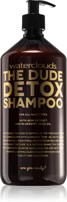 Waterclouds The Dude Detox Shampoo - Очищающий шампунь для ежедневного применения, 1000 мл