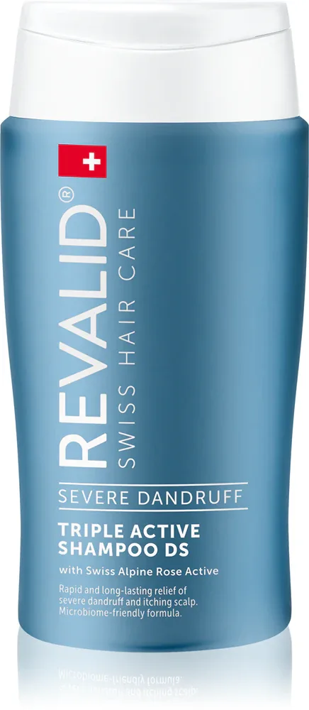 Revalid Triple Active Shampoo DS - Нежный шампунь против жирного себорейного дерматита и сильного перхоти, 150 мл