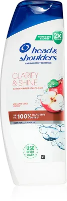 Head & Shoulders Clarify&Shine Apple Cider - Шампунь против перхоти, 400 мл