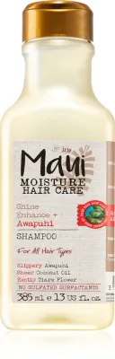 Maui Moisture Shine Amplifying + Awapuhi - Шампунь для придания блеска и мягкости волосам, 385 мл