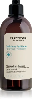 L’Occitane Aromachology - Очищающий шампунь для нормальных и склонных к жирности волос, 300 мл