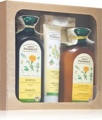 Green Pharmacy Herbal Care - Набор подарочный для лица, тела и волос
