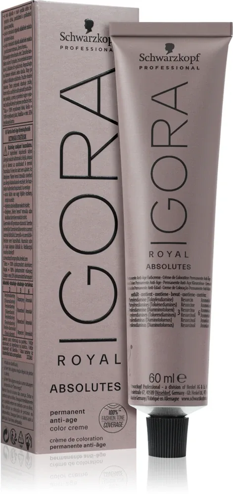 Schwarzkopf Professional IGORA Royal Absolutes - Краска для волос, 60 мл, оттенок 5-50