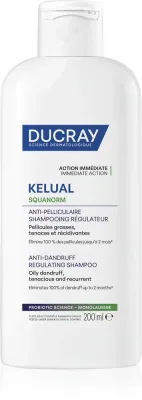 Ducray Kelual Squanorm Regulating Treatment Shampoo Oily Dandruff - Шампунь против жирной перхоти