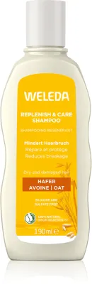 Weleda Oat - Регенерирующий шампунь для сухих и поврежденных волос, 190 мл