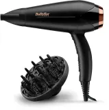 Фен для волос BaByliss Turbo Shine 2200 D570DE с ионизацией, с концентратором и диффузором — фото 1