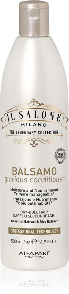 Alfaparf Milano Il Salone Milano Glorious - Кондиционер для волос, питательный для сухих и поврежденных, 500 мл