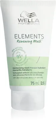 Wella Professionals Elements Renewing - Маска для волос, восстанавливающая и придавающая блеск и мягкость, 75 мл