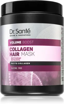 Dr. Sante Collagen - Ревитализирующая маска для волос с коллагеном, 1000 мл