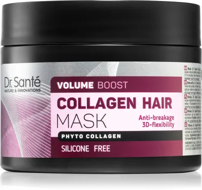 Dr. Sante Collagen - Ревитализирующая маска для волос с коллагеном, 300 мл
