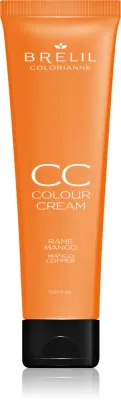 Краска для волос Brelil Professional CC Colour Cream оттеночная, полуперманентная, 150 мл, оттенок Mango Copper