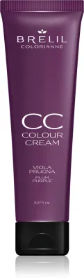 Краска для волос Brelil Professional CC Colour Cream оттеночная, полуперманентная, 150 мл, оттенок Plum Purple