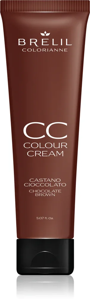 Краска для волос Brelil Professional CC Colour Cream оттеночная, полуперманентная, 150 мл, оттенок Chocolate Brown