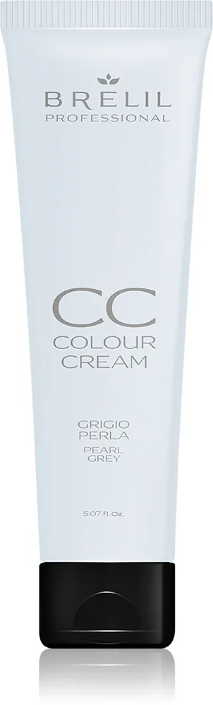 Краска для волос Brelil Professional CC Colour Cream оттеночная, полуперманентная, 150 мл, оттенок Pearl Grey
