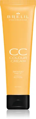 Краска для волос Brelil Professional CC Colour Cream оттеночная, полуперманентная, 150 мл, оттенок Honey Blonde