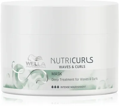 Wella Professionals Nutricurls Waves & Curls - Маска для волос, разглаживающая кудрявые и волнистые, 150 мл