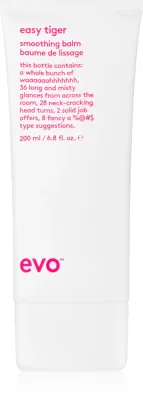 EVO Smooth Easy Tiger - Сыворотка для волос, разглаживающая непослушные и пушистые, 200 мл