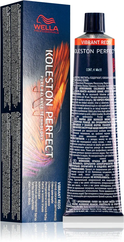 Wella Professionals Koleston Perfect ME+ Vibrant Reds - стойкая краска для волос, 60 мл, оттенок 44/65
