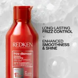 Redken Frizz Dismiss - Шампунь для непослушных и пушистых волос, 300 мл — фото 2
