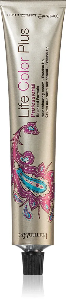 Краска для волос FarmaVita Life Color Plus стойкая, профессиональная, закрашивает седину, 100 мл, оттенок 8.12