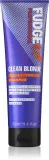 Fudge Care Clean Blonde - Фиолетовый тонирующий шампунь для светлых волос, 250 мл — фото 1