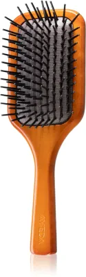 Щётка для волос Aveda Wooden Paddle Brush Mini плоская, компактная, с рукояткой из натуральных материалов, 1 шт
