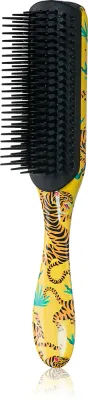 Щётка для волос Denman D3 Original Styler 7 Row Deluxe Tiger плоская, разглаживающая, 1 шт