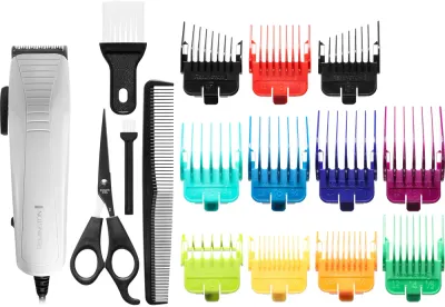 Машинка для стрижки Remington Colourcut со съёмными насадками, 1 шт