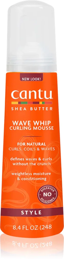 CANTU Shea Butter Curling Mousse - Пена для укладки для кудрявых волос, 248 мл