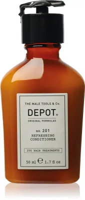 DEPOT 200 HAIR TREATMENTS NO. 201 REFRESHING CONDITIONER - В контексте того, что это кондиционер для волос: увлажняющий бальзам для придания блеска и мягкости волосам, 50 мл