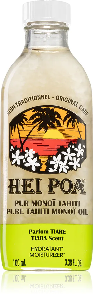 Hei Poa Pure Tahiti Monoï Oil Tiara - Многофункциональное масло для тела и волос, 100 мл