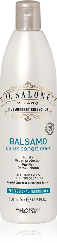 Alfaparf Milano Il Salone Milano Detox - Кондиционер для всех типов волос, очищающий и детоксирующий, 500 мл