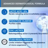 Uriage DS HAIR Kerato-Reducing Treatment Shampoo - Шампунь для чувствительной и раздраженной кожи с кераторедукцией, 150 мл — фото 6