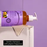 Шампунь для волос Apivita Mini Bees Gentle Kids Shampoo детский, с черникой и мёдом, 500 мл — фото 4