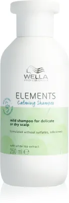 Wella Professionals Elements Calming - Увлажняющий и смягчающий шампунь для чувствительной кожи, 250 мл
