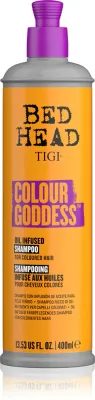 TIGI Colour Goddess Oil Infused Shampoo - Шампунь для окрашенных волос, 400 мл