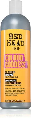 TIGI Colour Goddess Oil Infused Shampoo - Шампунь для окрашенных волос, 750 мл