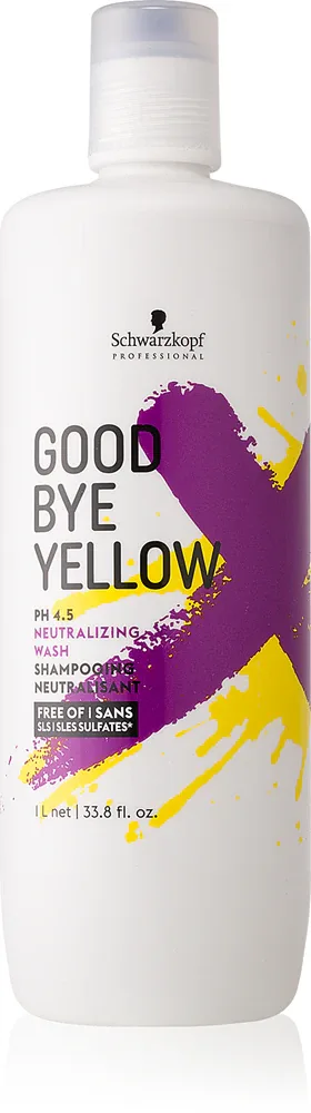 Schwarzkopf Professional Goodbye Yellow - Шампунь для нейтрализации желтых оттенков на окрашенных и после балаяжа волос