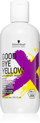 Schwarzkopf Professional Goodbye Yellow - Шампунь для нейтрализации желтых оттенков на окрашенных и после балаяжа волос, 300 мл